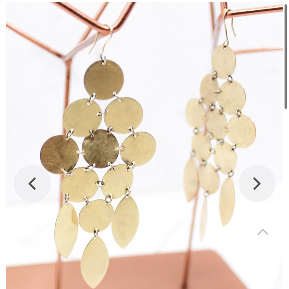 Gold Swank Earrings